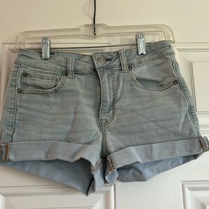American Eagle Ne(x)t Level Stretch Jean Shorts, Light Wash, Size 4